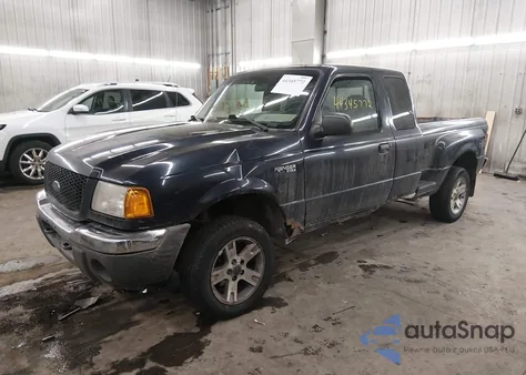 2002 Ford Ranger Edge/Xlt из США, поврежденный, VIN 1FTZR45E82PA70333